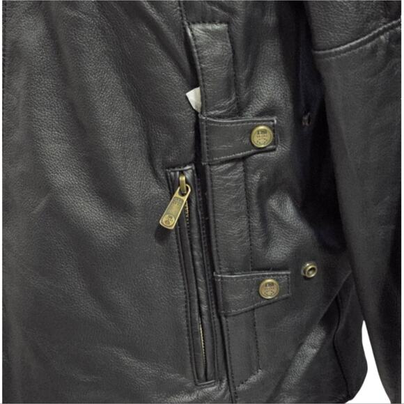 Harley Davidson 120th Anniversary Nostalgia Triple Vent System Leather Jacket 2X - Picture 7 of 16
